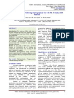 Hearing Outcome Following Myringoplasty For CSOM: A Study of 60 Patients