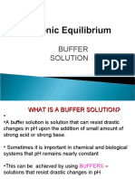 Chapter 4.0 Buffer Solution
