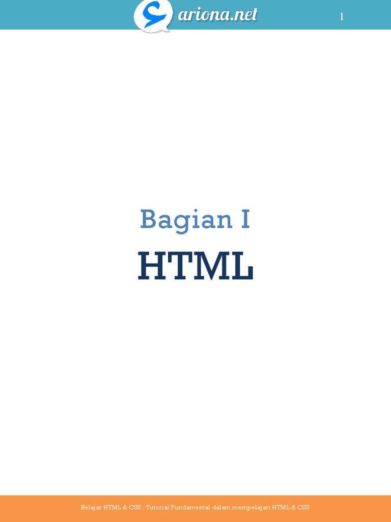 Belajar HTML Dan CSS | PDF