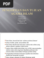 Download Pengertian dan Tujuan Agama Islam by Aziman Fadhli SN51236895 doc pdf