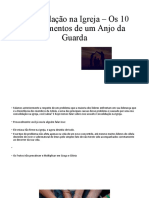 Consolidação na Igreja - Os 10 Ensinamentos de um Anjo da Guarda