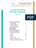 Islamic Banking Monthly Bulletin: April 2010
