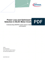 Infineon-WhitePaper PowerLoss and Optimized MOSFET Selection in BLDC Motor Inverter Designs-WP-V01 00-En