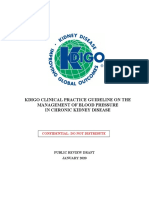 KDIGO BP Management in CKD GL Public Review Draft Jan 31 2020
