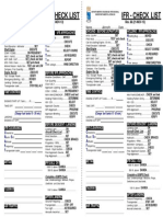 Ifr - Check List Ifr - Check List