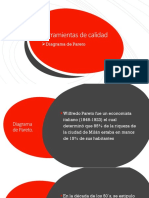 Diagrama de Pareto y Dispersion