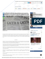 Gaceta Oficial N° 41.293_ Decreto mediante el cual se exonera del pago del Impuesto Sobre la Renta del enriquecimiento anual hasta 32.000 U.T., a las personas naturales residentes en el país _ Finanzas Digital