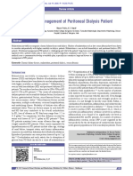 Nutritional Management of Peritoneal Dialysis Patient: Review Article