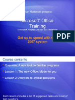 Microsoft Office Training: Get Up To Speed With The 2007 System