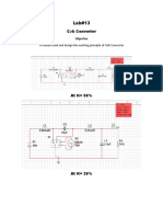 O Understand and Design The Working Principle of C K Converter