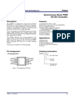 Synchronous Buck PWM DC-DC Controller: Description Features