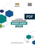 Laporan Sosioekonomi Sabah 2019