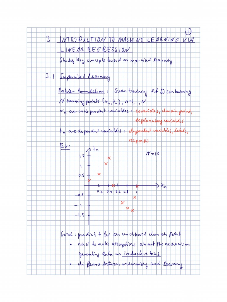 Machine Learning with Linear Regression | PDF | Bayesian Inference ...
