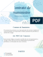 Contrato de Suministro y Transporte