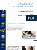 ANALISIS DE RTF