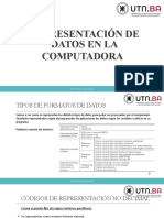 Unidad 3 Representación de Datos en La Computadora