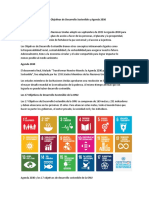 Los 17 Objetivos de Desarrollo Sostenible y Agenda 2030