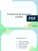 6.-Evaluación de Proyectos Sociales