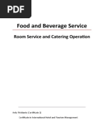 Download Basic Knowledge on Room Service and Catering Operation by ard SN51238537 doc pdf