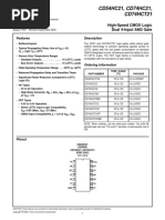 CD54HC21, CD74HC21, CD74HCT21: Features Description