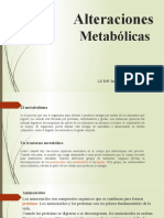 Alteraciones Metabólicas