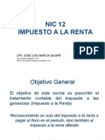 Nic 12 Impuesto A La Renta