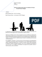 Propuesta de reglamento para el ingreso de perros guía o de asistencia al Parque Nacional Natural Chingaza