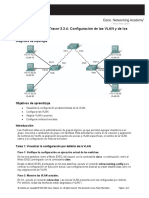 Actividad de Packet Tracer 3.3.4 Configuración de las VLAN y de los enlaces troncales(2)