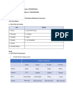 Data Hasil Praktikum Ke-Ll Fermentasi Biokimia