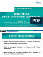 Chapter 4 - Discrete Probability Distributions (PART 1)