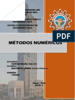 INFORME DE METODOS