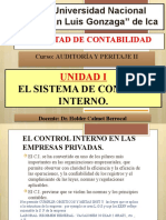 El Sistema de Control Interno en las entidades públicas