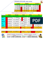 Calendar Școlar 2021-2022 - Primar