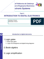 Digital electronics introduction