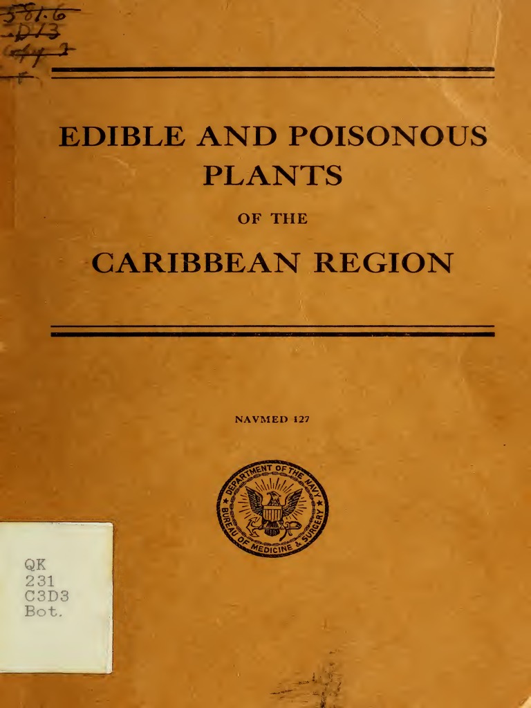 Edible and Poisonous Plants of The Caribbean Region PDF Cocoa Bean