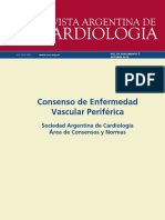 Sociedad Argentina de Cardiología - Consenso de Enfermedad Vascular Periférica - 2015