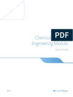 Chemical Reaction Engineering Module Users Guide