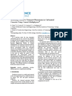 Modelling Diffusive Transport Phenomena in Carbonated Concrete 06