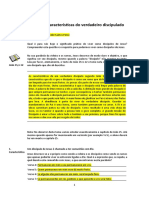 10 Características Do Verdadeiro Discipulado