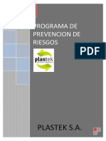 Programa de Prevencion de Riesgos