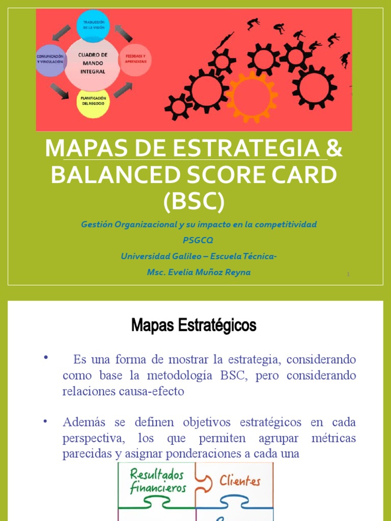 Mapa Estrategico - BSC - 13-02-2021 | PDF | Business | Economias