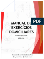 MANUAL DE EXERCÍCIOS DOMICILIARES PÓS-AVC