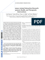 Directions in Human-Animal Interaction R