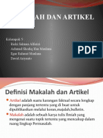 Makalah Dan Artikel