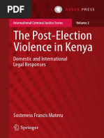 Sosteness Francis Materu (Auth.) - The Post-Election Violence in Kenya_ Domestic and International Legal Responses