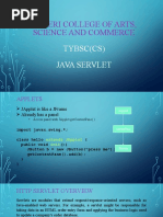 Kaveri College of Arts, Science and Commerce: Tybsc (CS) Java Servlet