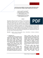 Study Comparatif Kualitas Hidup Antara Pasien Hemodialisis Dengan Pasien Continuous Ambulatory Peritoneal Dialysis