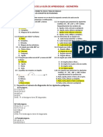 Ejercicios de La Guía de Ángulos. Geometría 9o - 10o - 2021docx