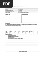 Code Blue Scenario | PDF | Cardiopulmonary Resuscitation | Simulation