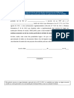 Declaração de Estudos Integrais em Escola Publica